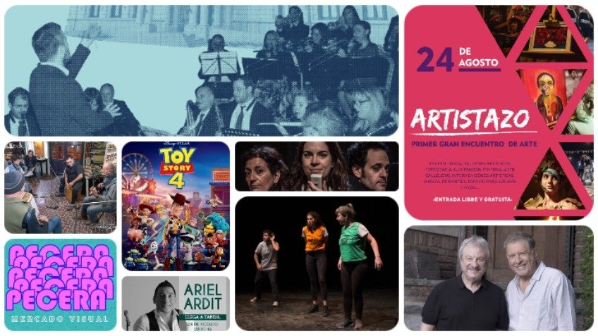 Extensa agenda para el fin de semana